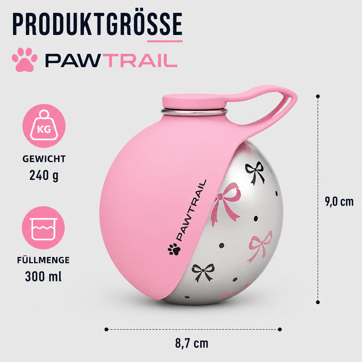 PAWTRAIL Wassernapf - Unterwegs hydrieren!